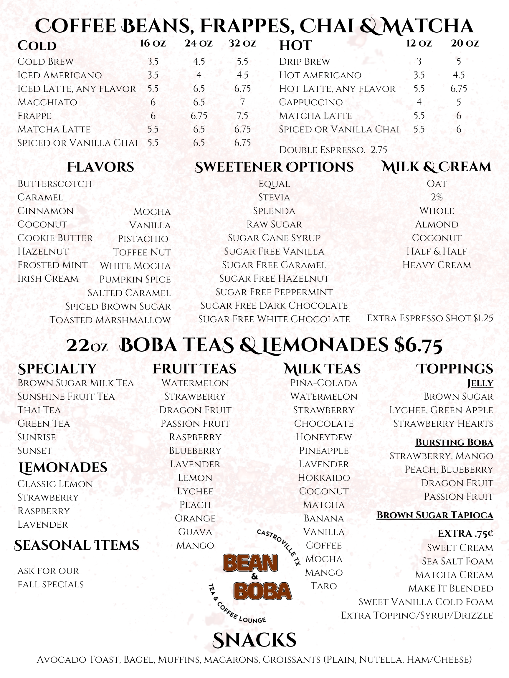 Bean & Boba